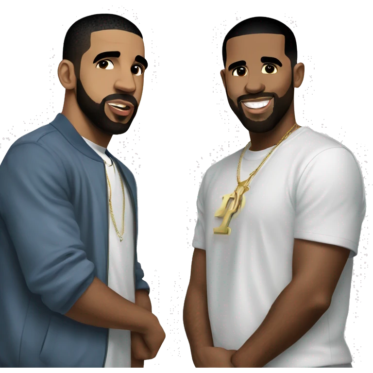 drake and diddy emoji