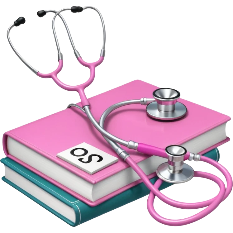 medical school study girly items  emoji