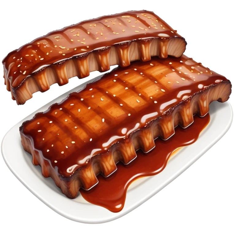 baby back spare ribs  emoji