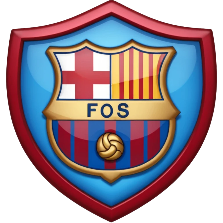 Emoji escudo barcelona emoji