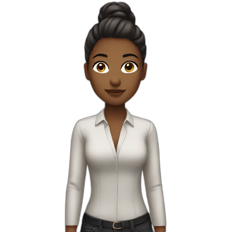 Girl boss emoji
