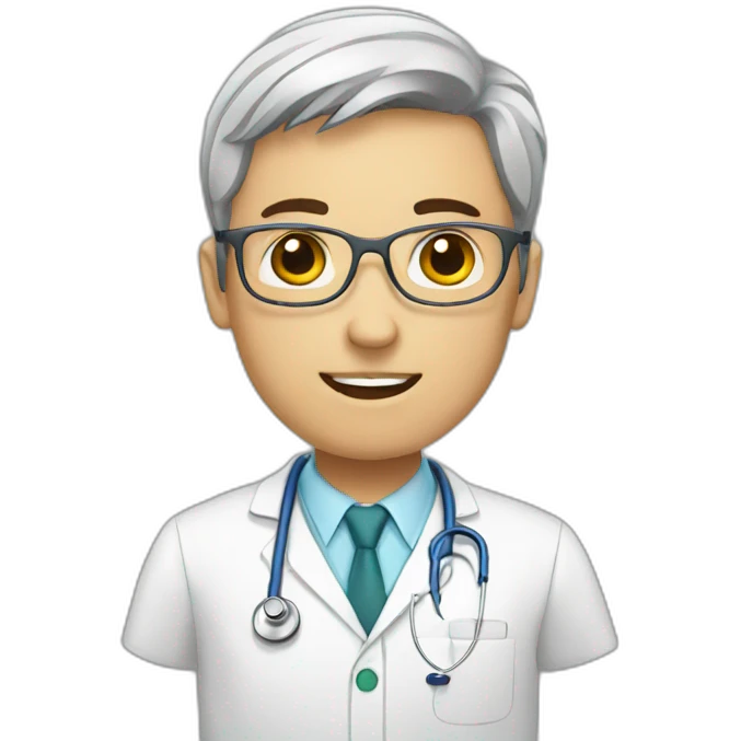Medical student emoji