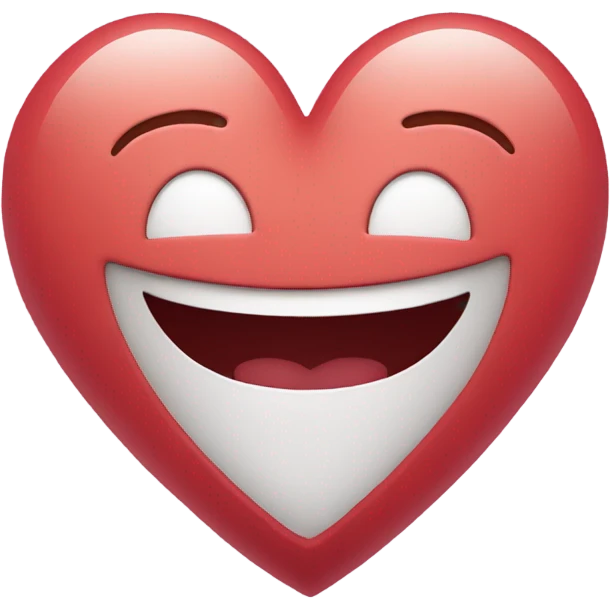 Smiling heart emoji