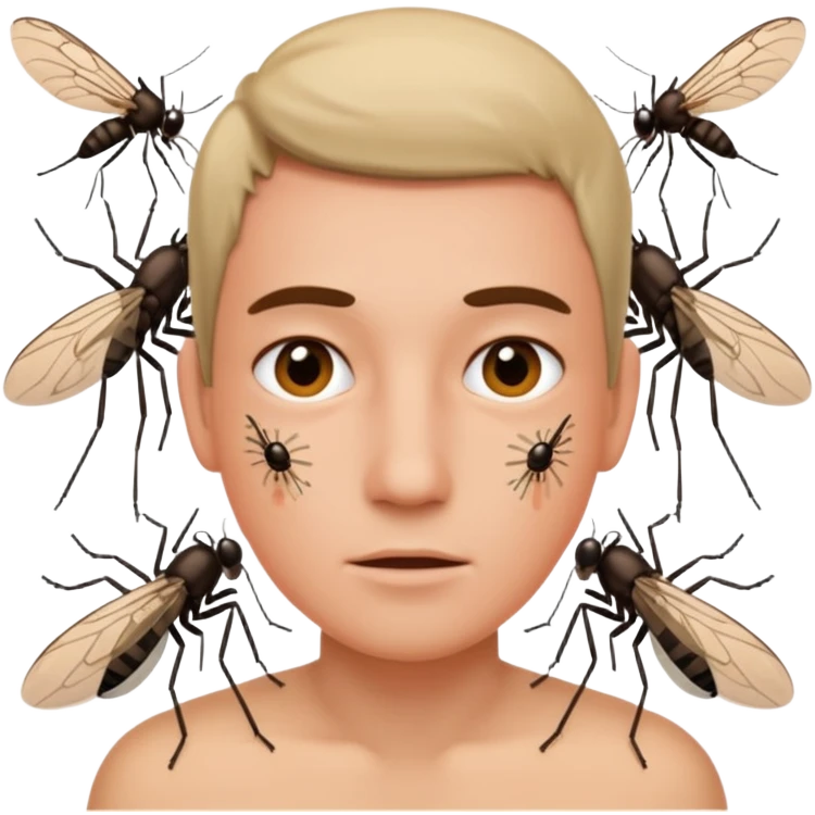 Moi en moustiques  emoji