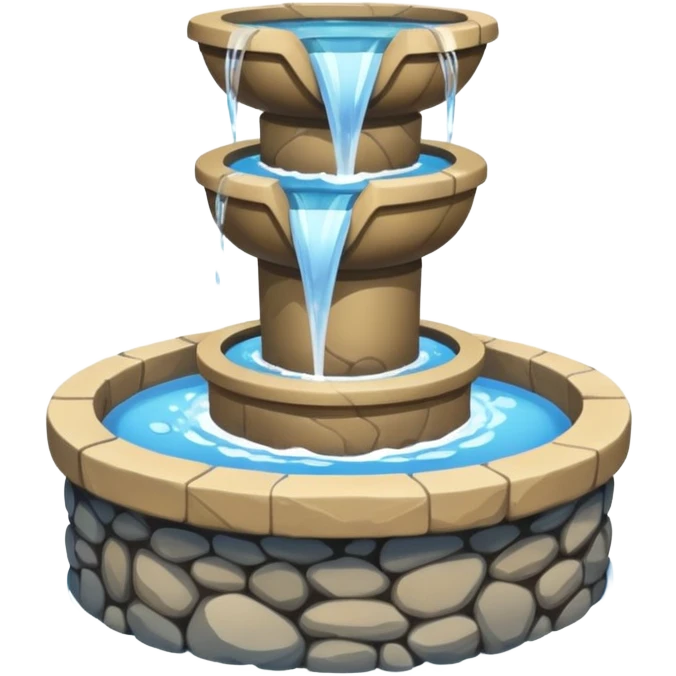 water fountain  emoji