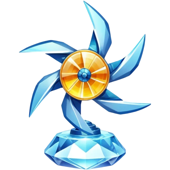 crystal turbine emoji