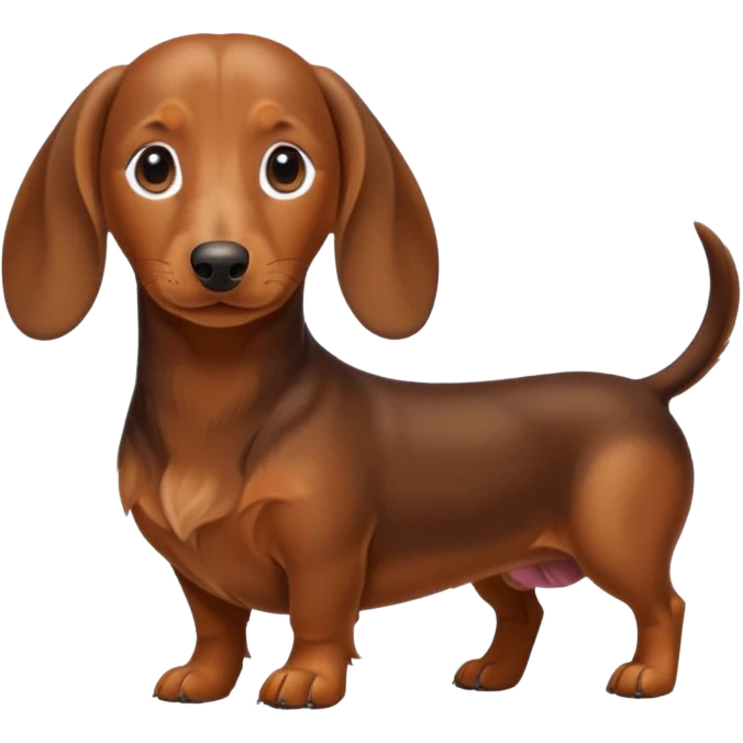 Daschund emoji
