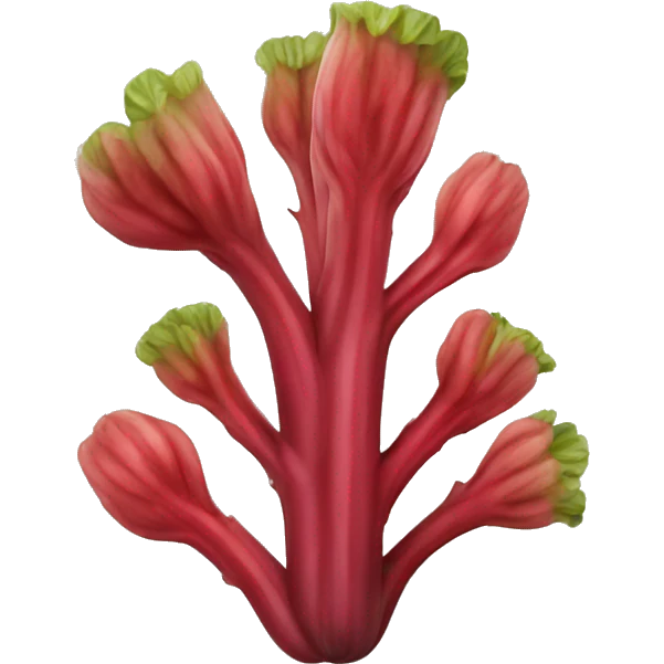 Red Rhubarb  emoji