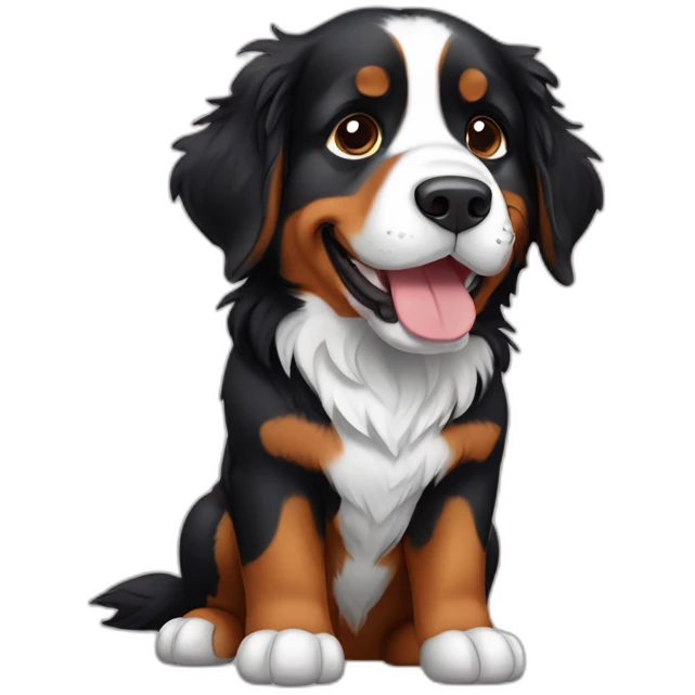 Bernese Mountain emoji
