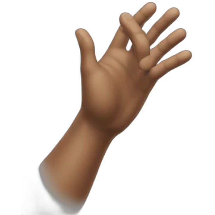 God's Hand emoji
