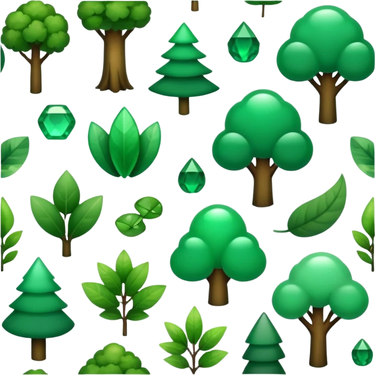 Green aesthetic emoji
