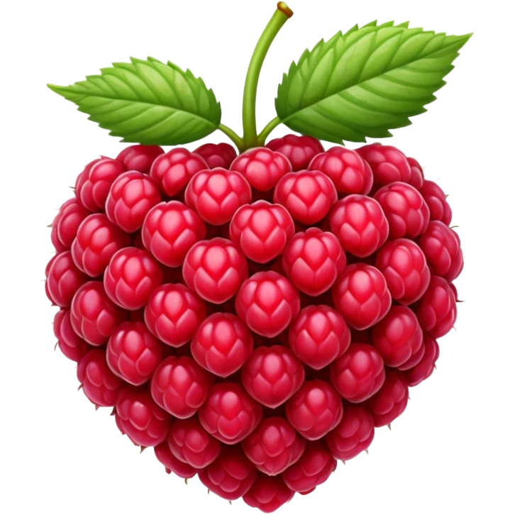 raspberry fruit emoji
