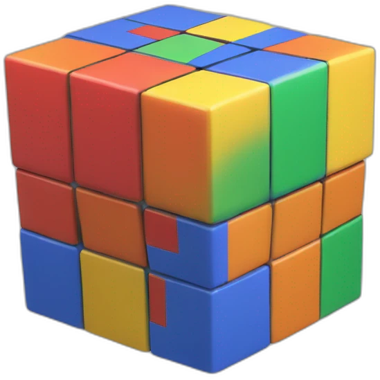 Rubix cube emoji