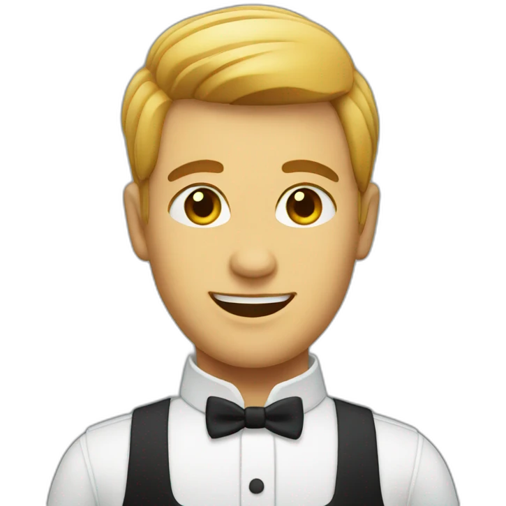 waiter emoji