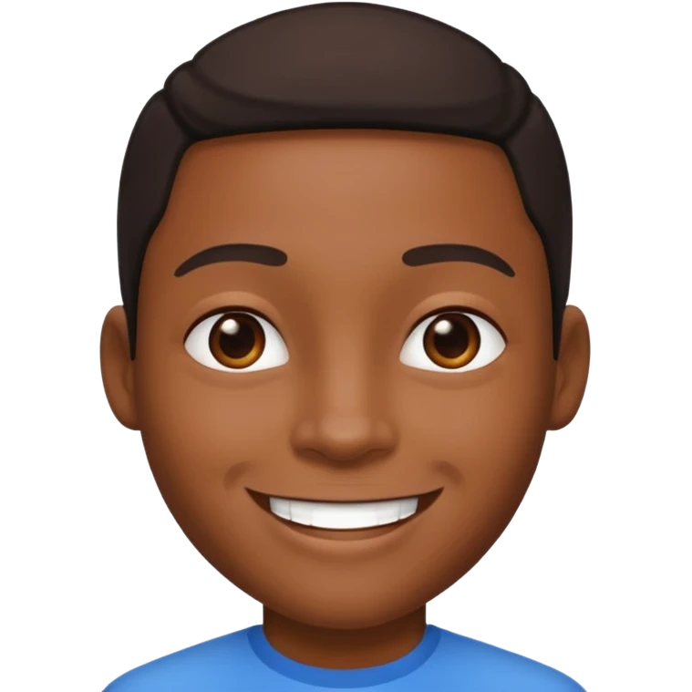 black person deaging emoji