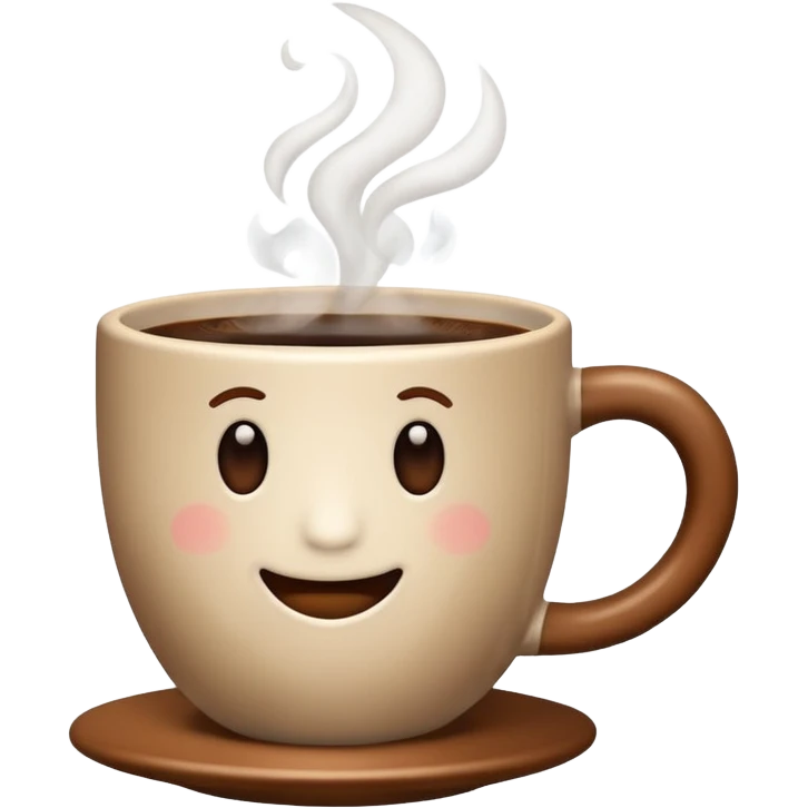 autumn coffee cup emoji