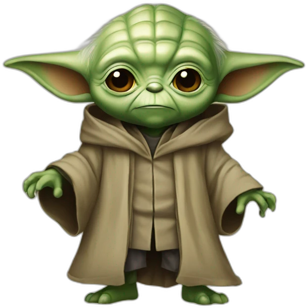 Yoda dressed like Harry Potter emoji