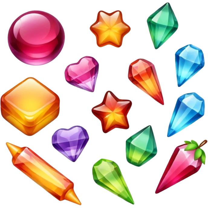 crystal clear sweets emoji