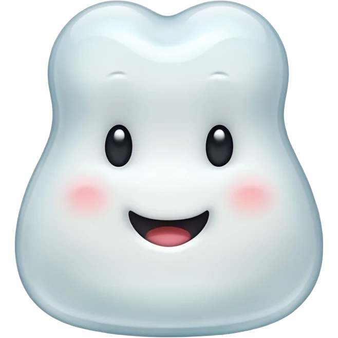 Big white gummy  emoji