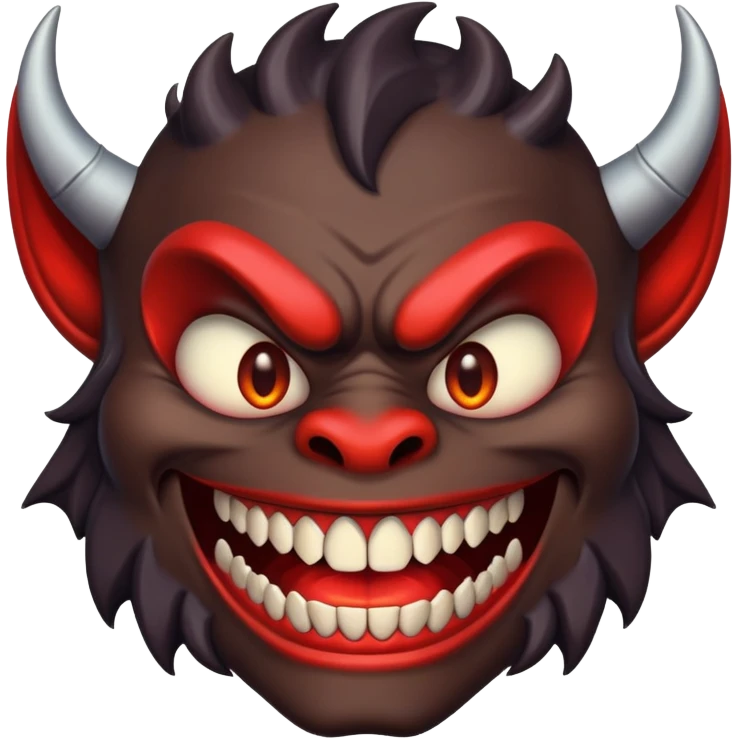Demon with a smile  emoji