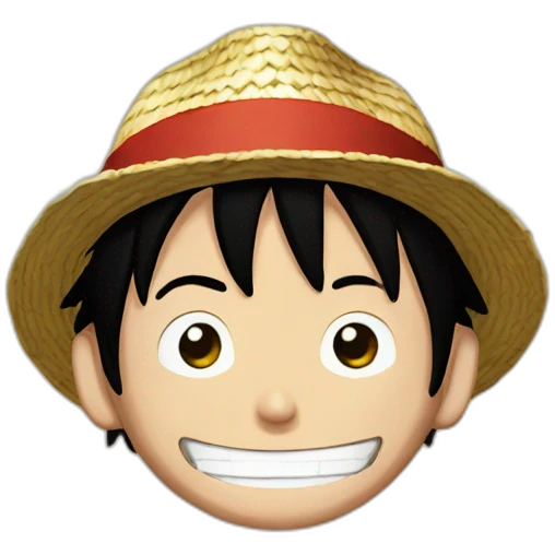 Luffy emoji