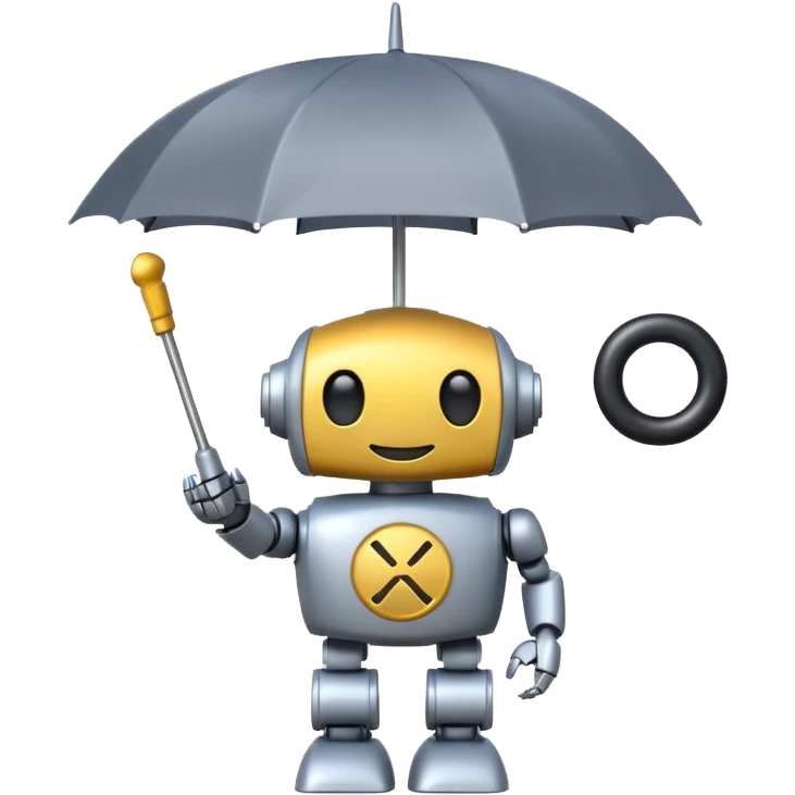 I want an emoji representing AI and insurance emoji