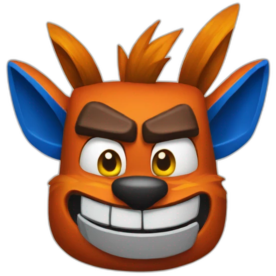 Crash bandicoot emoji
