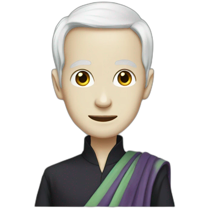 Voldemort wearing a saree emoji