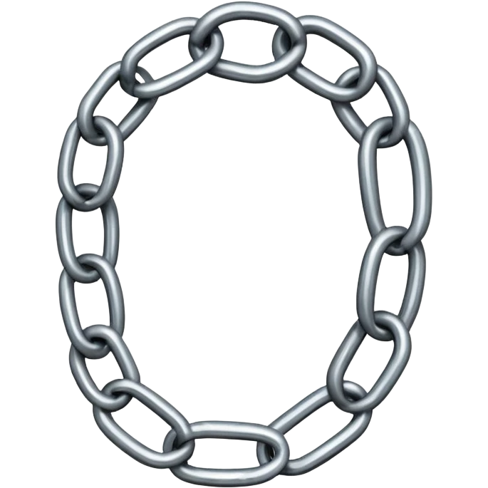 Broken chain hoop emoji