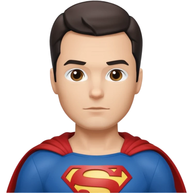 superman standing emoji