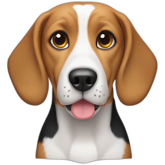 A beagle dog  emoji
