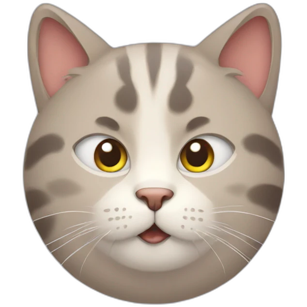 Cat with hands emoji