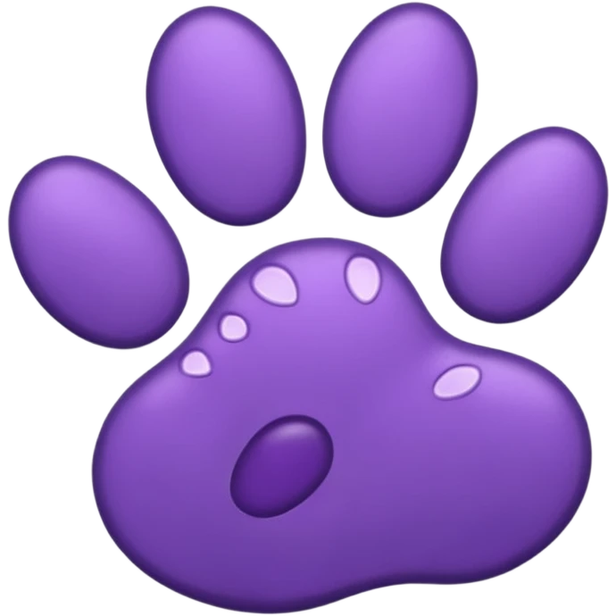 purple-pawprint emoji