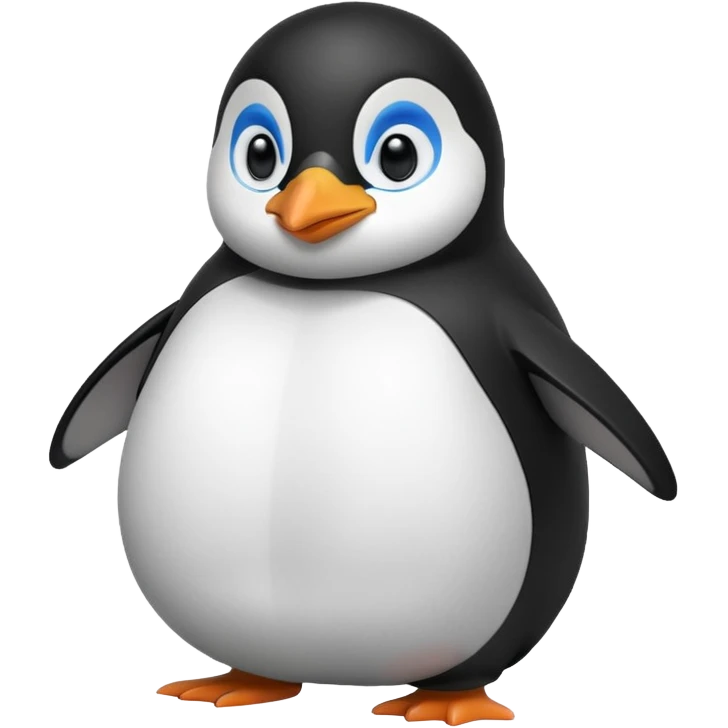 linux tux emoji