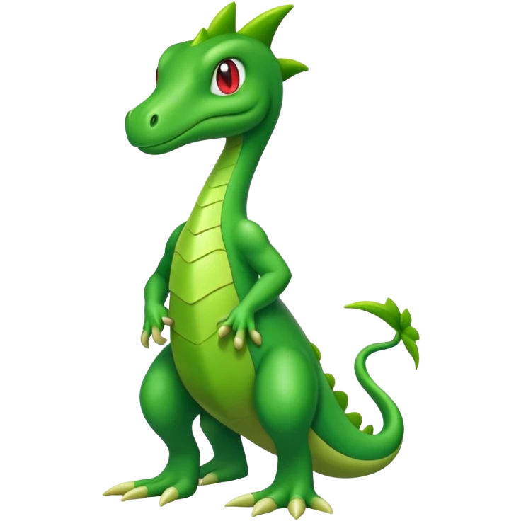 Grovyle (full body)  emoji
