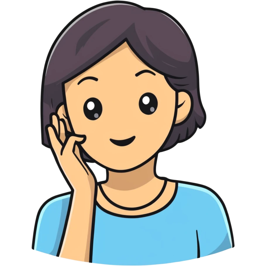talking woman emoji