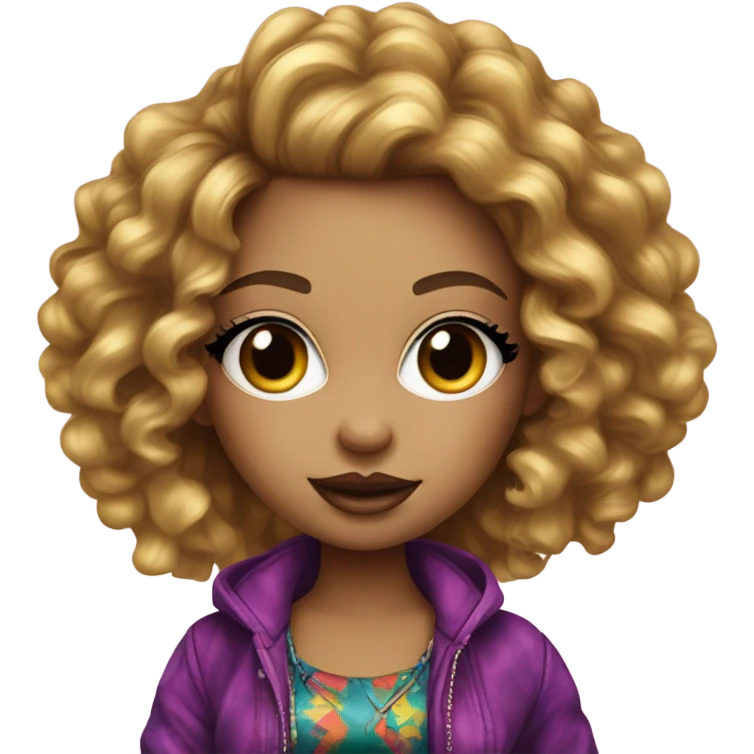 Bratz doll emoji