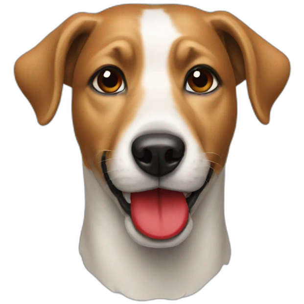dog with red lipstick emoji