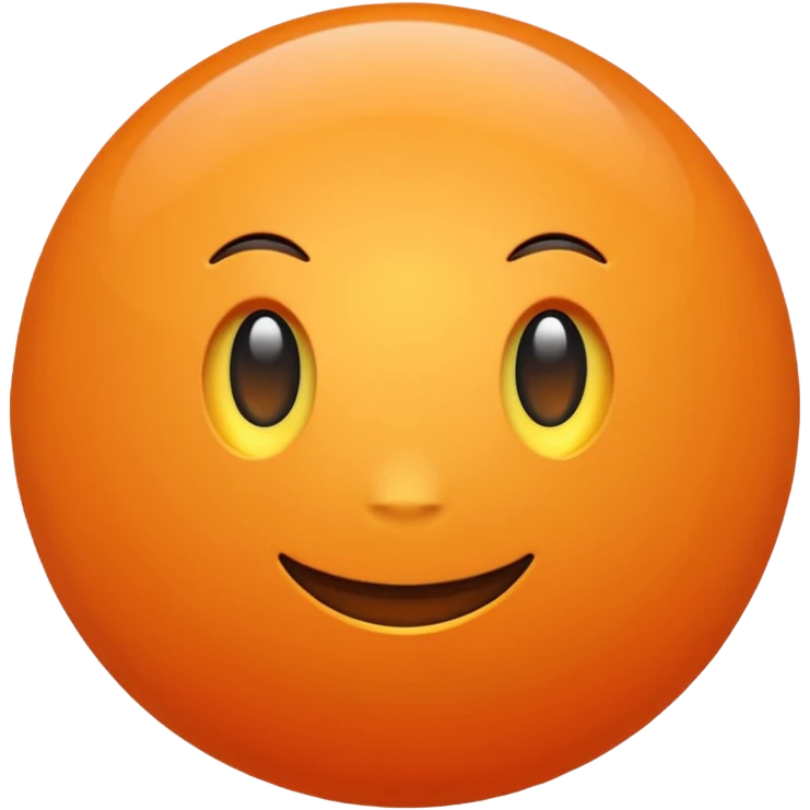 orange emoji