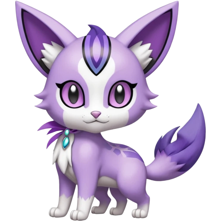 Meloetta-Purrloin-Gatomon-Pokémon-Fakémon-fusion-hybrid-creature emoji