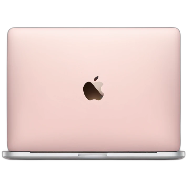 macbook pro 16 light pink colour emoji