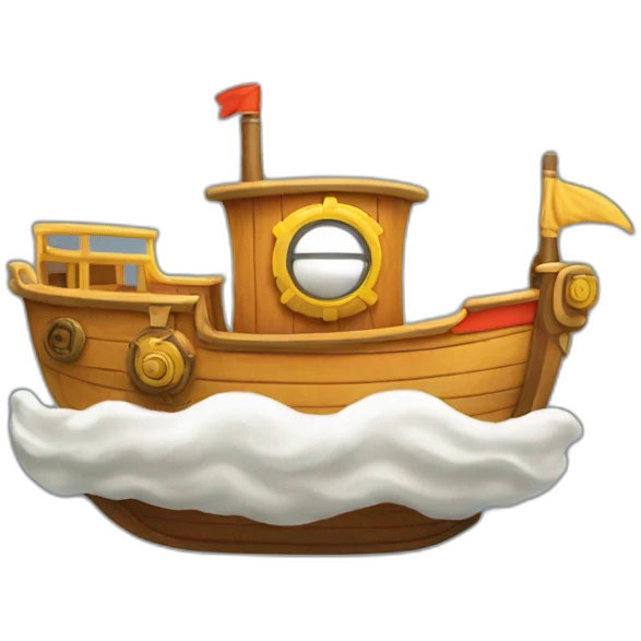 Thousand sunny emoji