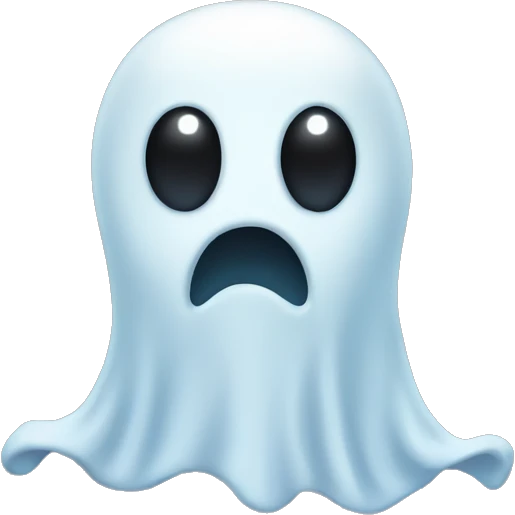 Twin ghost emoji