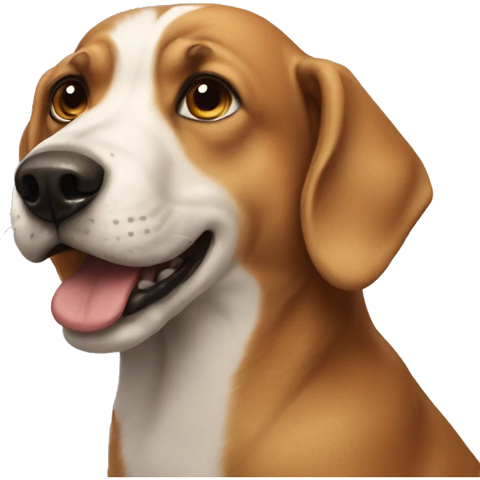 Savage dog emoji