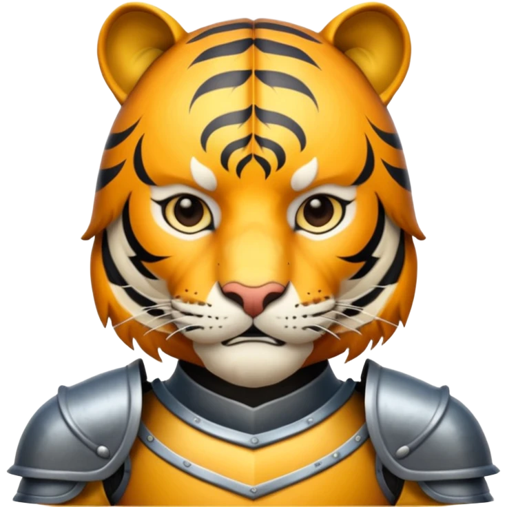 tiger knight portrait emoji