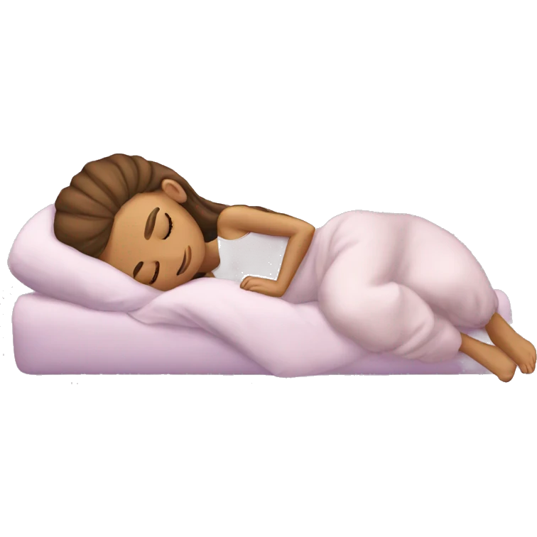 Ariana Grande sleeping emoji