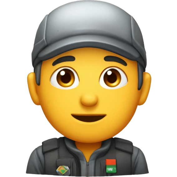turuncu gap hırka giyen gergedan emoji