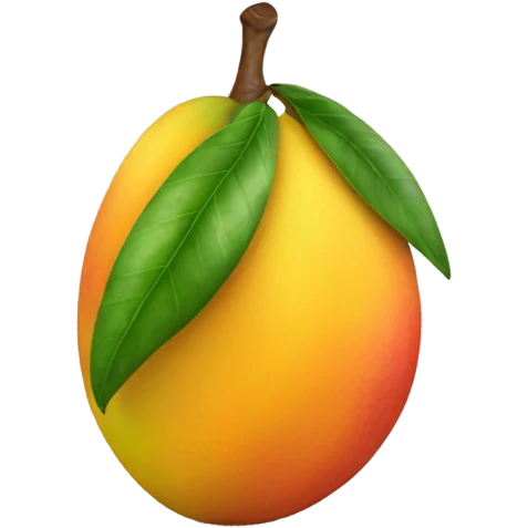 Realistic Mango emoji