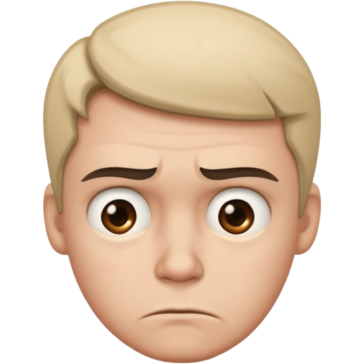 Disappointed  emoji