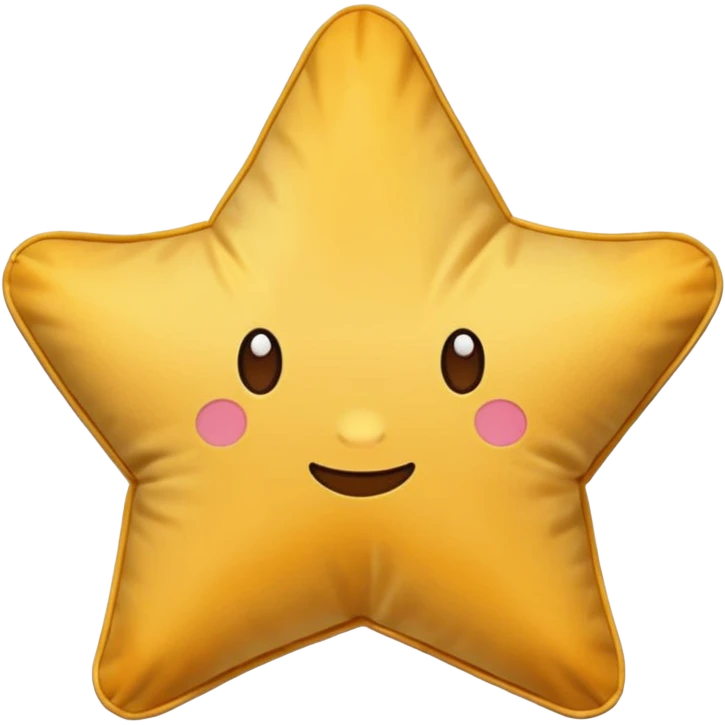 star shaped pillow emoji